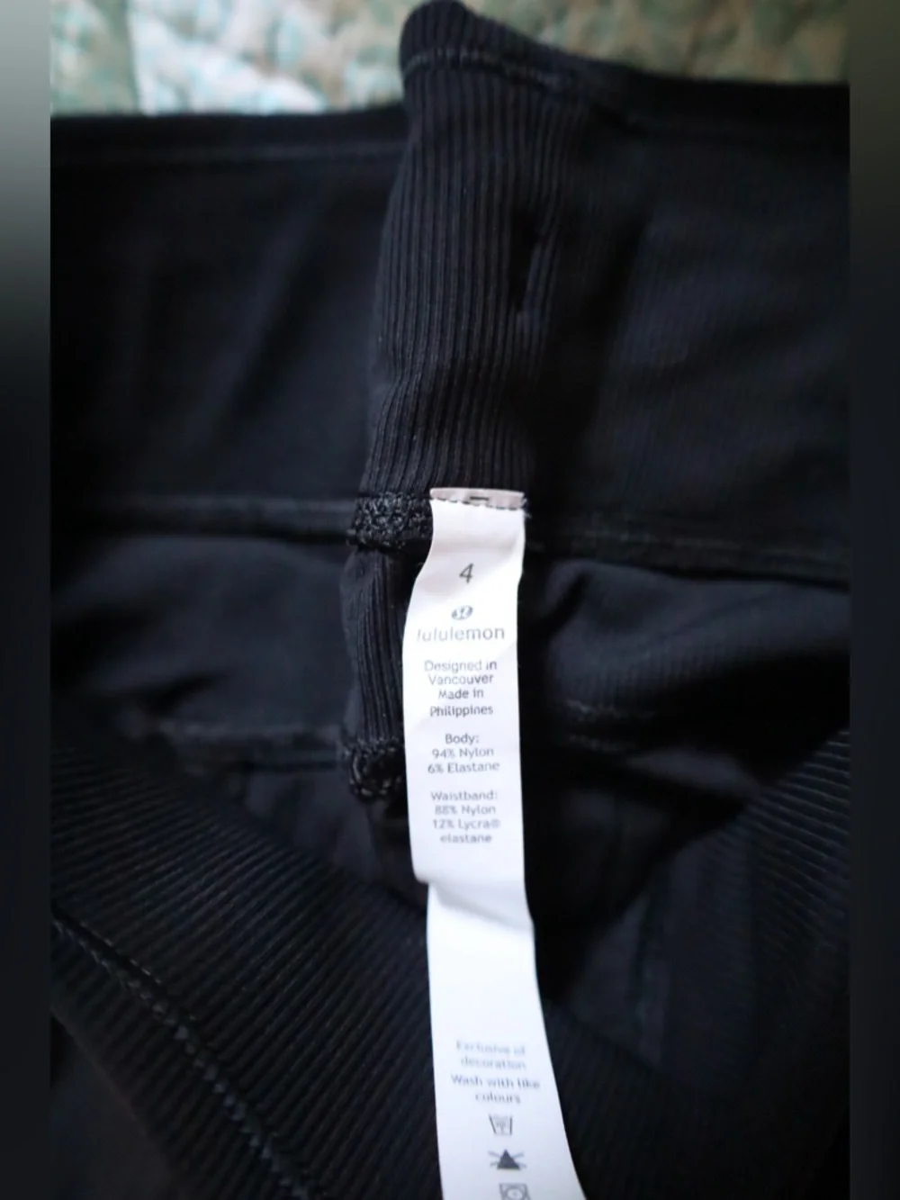 Lululemon Dance Studio Crop *25" Black Womens Size 4 - Picture 9 of 10